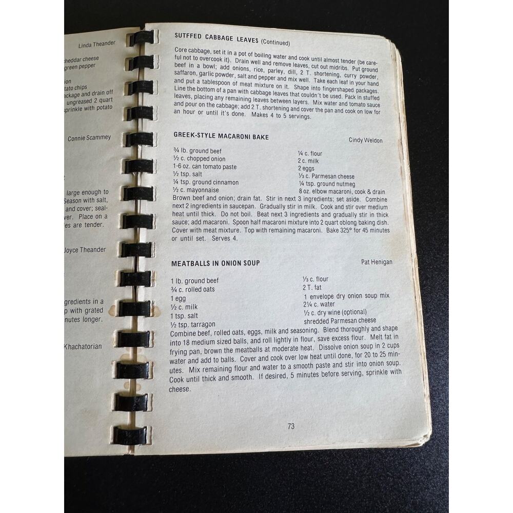 Vintage Cookbook Belle Plaine JayceeEttes Iowa Midwest Recipes Homestyle Cooking - Picture 7 of 15